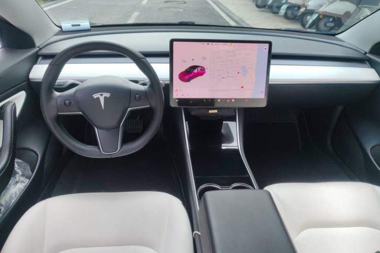 Used Tesla Model 3 2020 Standard Range Rear-Wheel Drive Upgraded Version Center Console
