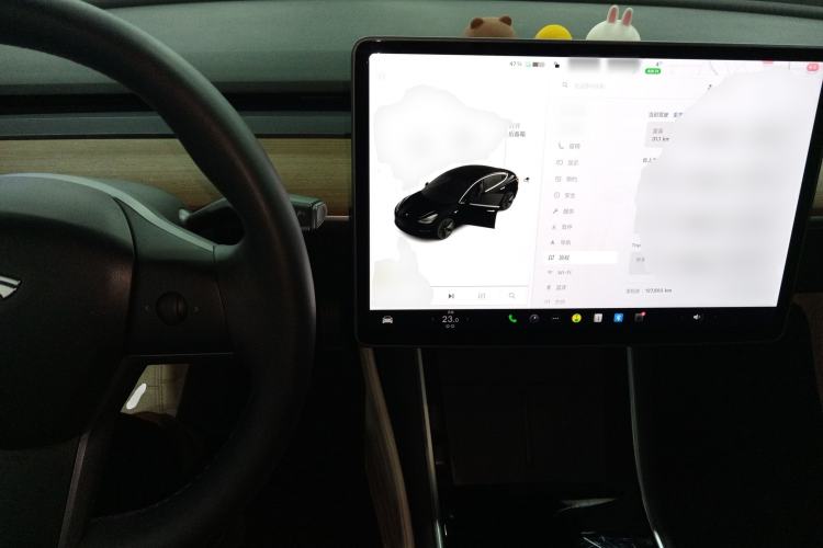 Used Tesla Model 3 2020 Standard Range Rear-Wheel Drive Upgraded Version Center Console