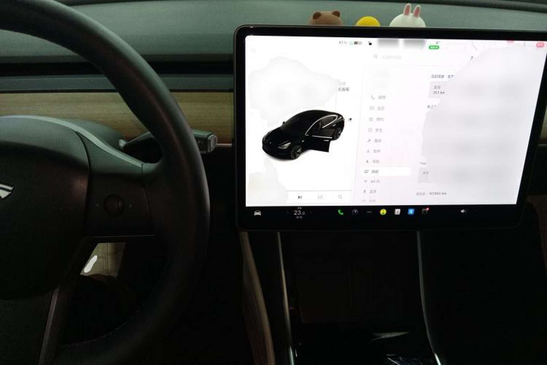 Used Tesla Model 3 2020 Standard Range Rear-Wheel Drive Upgraded Version Center Console