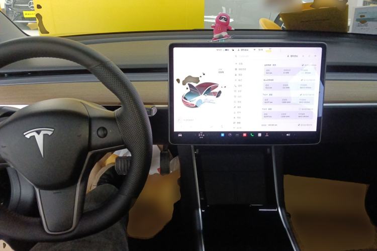 Used Tesla Model 3 2020 Standard Range Rear-Wheel Drive Upgraded Version Center Console