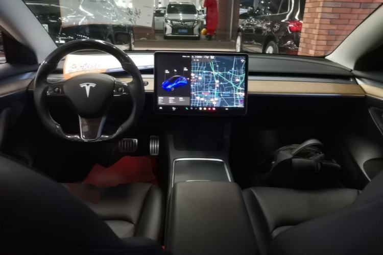 Used Tesla Model 3 2020 Standard Range Rear-Wheel Drive Upgraded Version Center Console