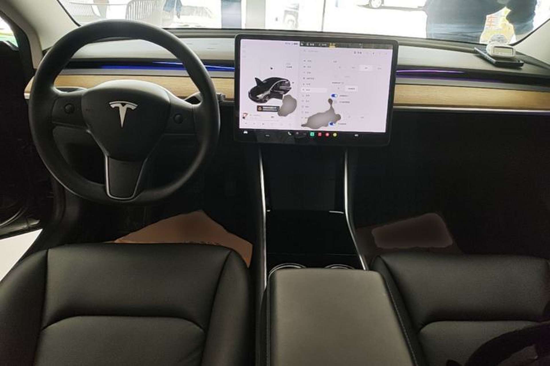 Used Tesla Model 3 2020 Standard Range Rear-Wheel Drive Upgraded Version Center Console