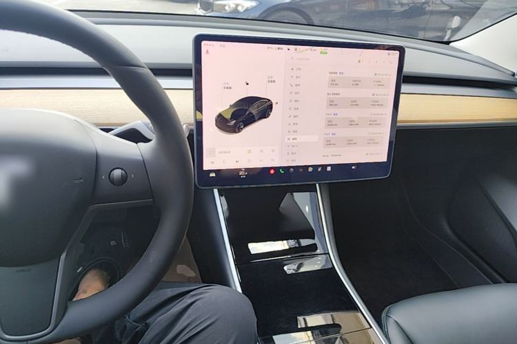 Used Tesla Model 3 2020 Standard Range Rear-Wheel Drive Upgraded Version Center Console