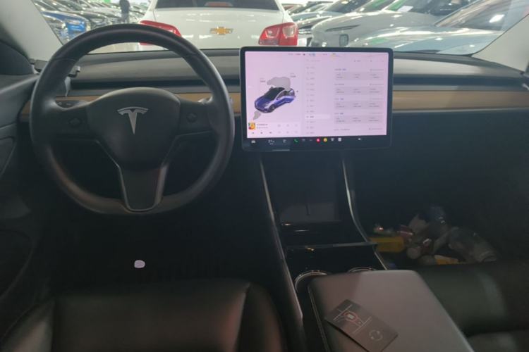 Used Tesla Model 3 2020 Standard Range Rear-Wheel Drive Upgraded Version Center Console