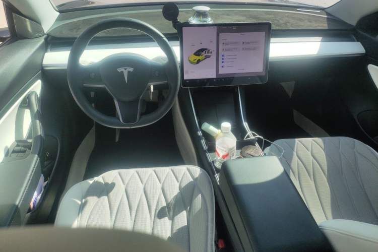 Used Tesla Model 3 2020 Standard Range Rear-Wheel Drive Upgraded Version Center Console
