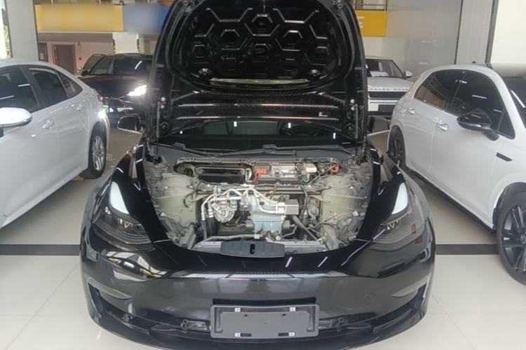 Used Tesla Model 3 2020 Refreshed Version Long-Range Rear-Wheel Drive Engine Bay