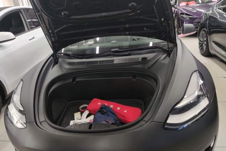 Used Tesla Model 3 2020 Standard Range Rear-Wheel Drive Upgraded Version Engine Bay