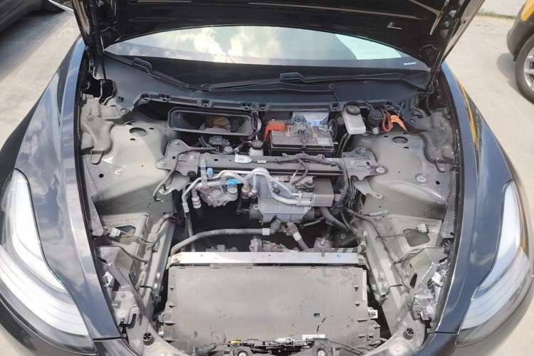 Used Tesla Model 3 2020 Standard Range Rear-Wheel Drive Upgraded Version Engine Bay