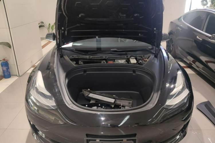 Used Tesla Model 3 2020 Standard Range Rear-Wheel Drive Upgraded Version Engine Bay
