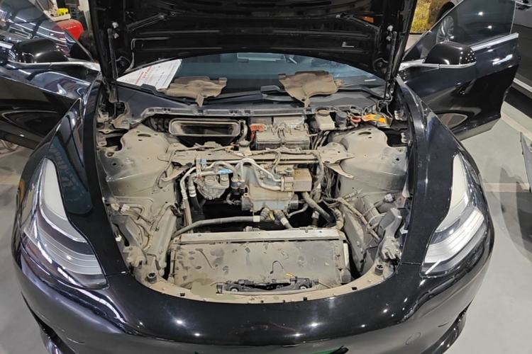 Used Tesla Model 3 2020 Revised Version Standard Range Rear-Wheel Drive – Upgraded Edition Engine Bay