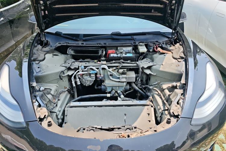Used Tesla Model 3 2020 Refreshed Version Long-Range Rear-Wheel Drive Engine Bay