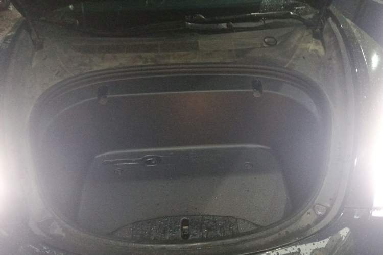 Used Tesla Model 3 2020 Long-Range Rear-Wheel-Drive Version Engine Bay