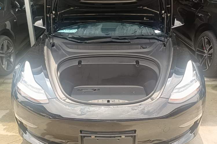 Used Tesla Model 3 2020 Refreshed Version Long-Range Rear-Wheel Drive Engine Bay