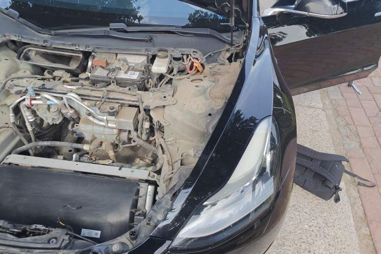 Used Tesla Model 3 2020 Standard Range Rear-Wheel Drive Upgraded Version Engine Bay Left