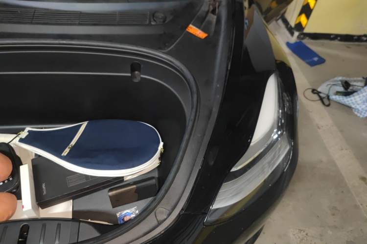 Used Tesla Model 3 2020 Standard Range Rear-Wheel Drive Upgraded Version Engine Bay Left