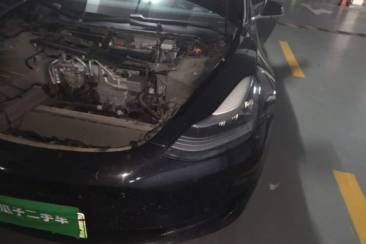 Used Tesla Model 3 2020 Revised Version Standard Range Rear-Wheel Drive – Upgraded Edition Engine Bay Left