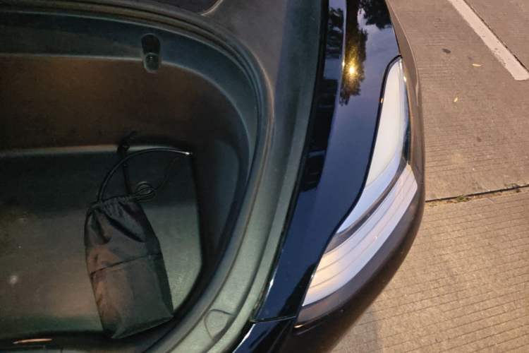 Used Tesla Model 3 2020 Long-Range Rear-Wheel-Drive Version Engine Bay Left