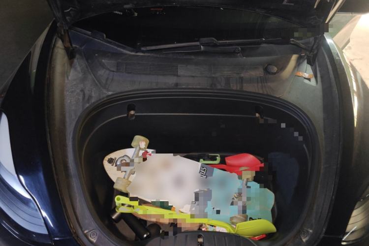 Used Tesla Model 3 2020 Refreshed Version Long-Range Rear-Wheel Drive Engine Bay