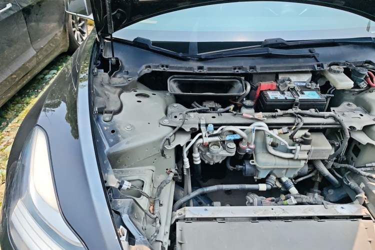 Used Tesla Model 3 2020 Refreshed Version Long-Range Rear-Wheel Drive Engine Bay Right
