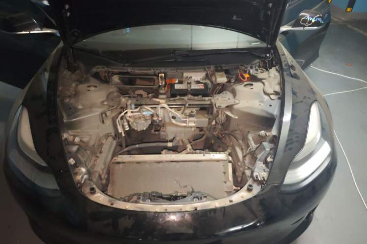 Used Tesla Model 3 2020 Revised Version Standard Range Rear-Wheel Drive – Upgraded Edition Engine Bay