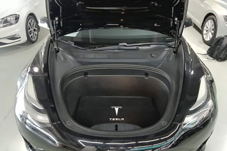 Used Tesla Model 3 2020 Standard Range Rear-Wheel Drive Upgraded Version Engine Bay
