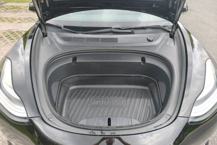 Used Tesla Model 3 2020 Refreshed Version Long-Range Rear-Wheel Drive Engine Bay