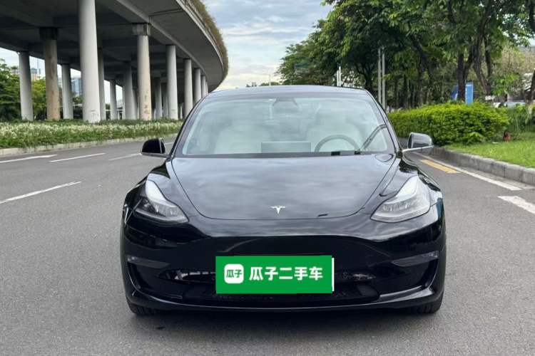 Used Tesla Model 3 2020 Long-Range Rear-Wheel-Drive Version Front
