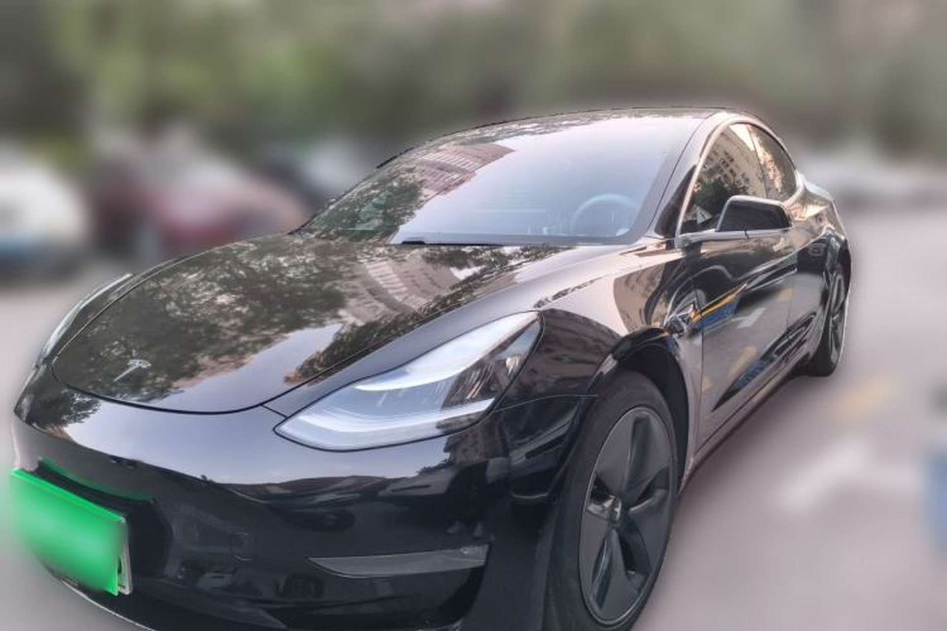 Used Tesla Model 3 2020 Refreshed Version Long-Range Rear-Wheel Drive Front Left 45 Deg