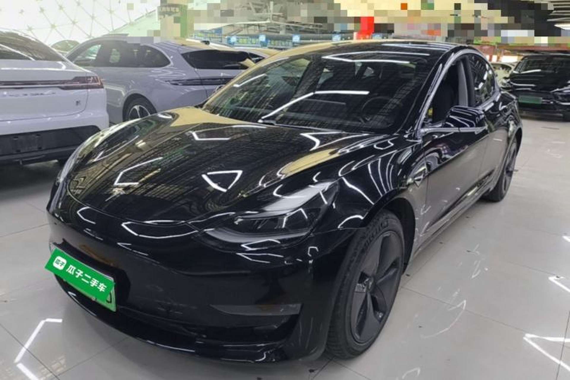 Used Tesla Model 3 2020 Refreshed Version Long-Range Rear-Wheel Drive Front Left 45 Deg