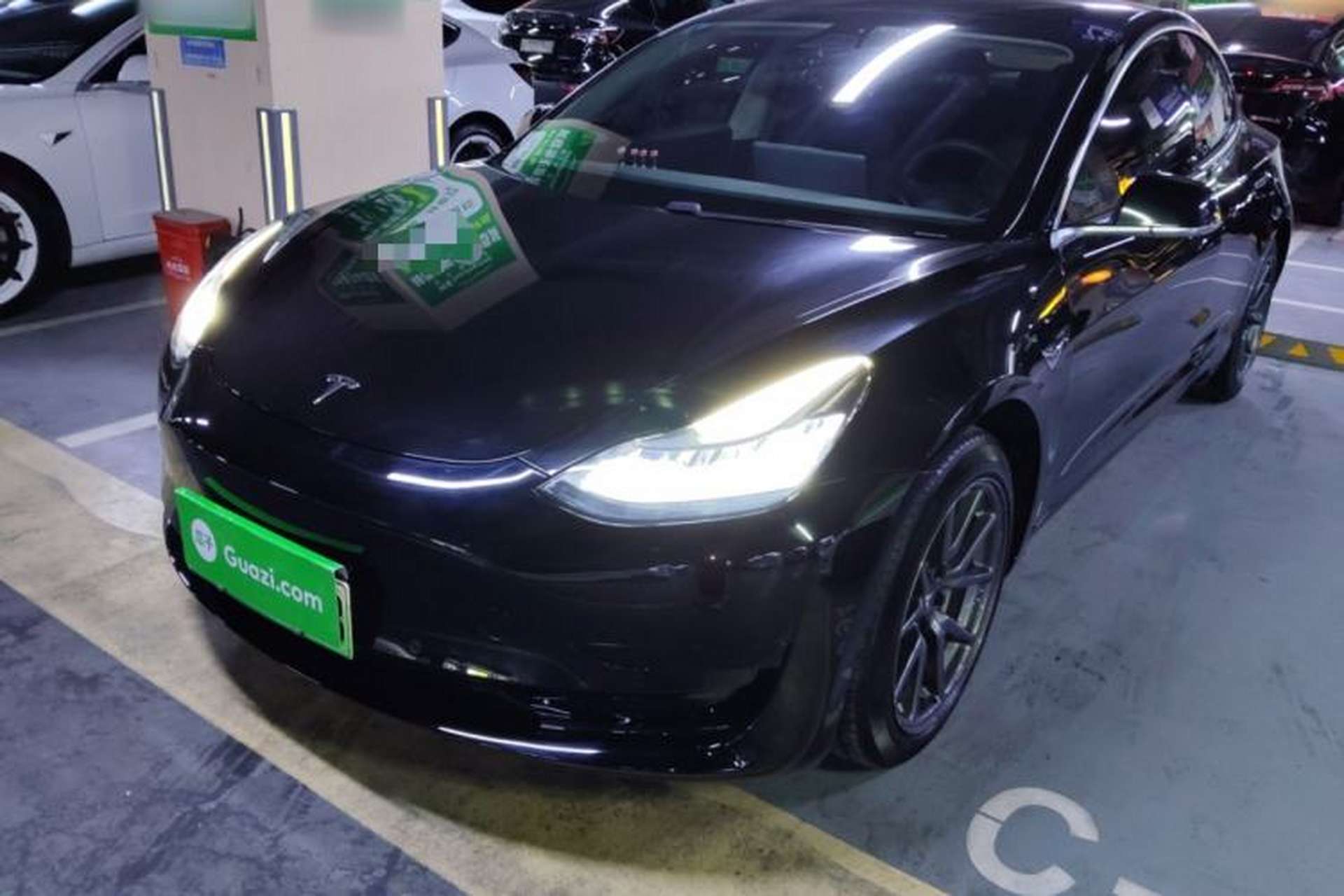 Used Tesla Model 3 2020 Standard Range Rear-Wheel Drive Upgraded Version Front Left 45 Deg