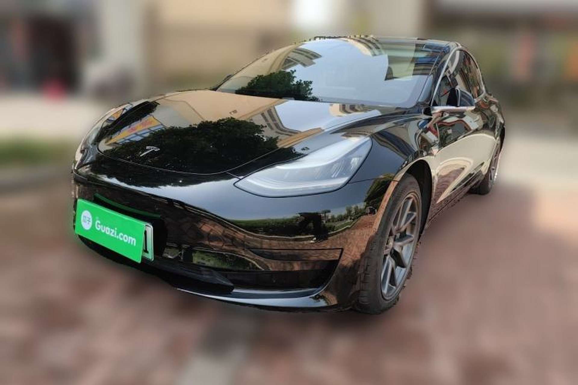 Used Tesla Model 3 2020 Standard Range Rear-Wheel Drive Upgraded Version Front Left 45 Deg