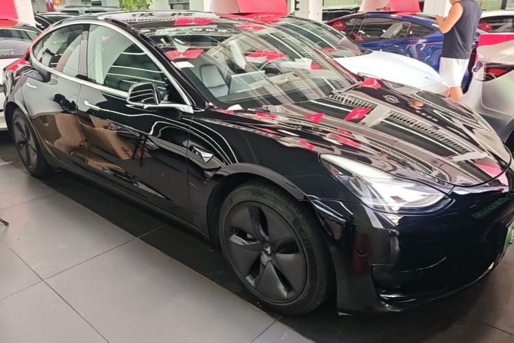 Used Tesla Model 3 2020 Refreshed Version Long-Range Rear-Wheel Drive Front Right 45 Deg