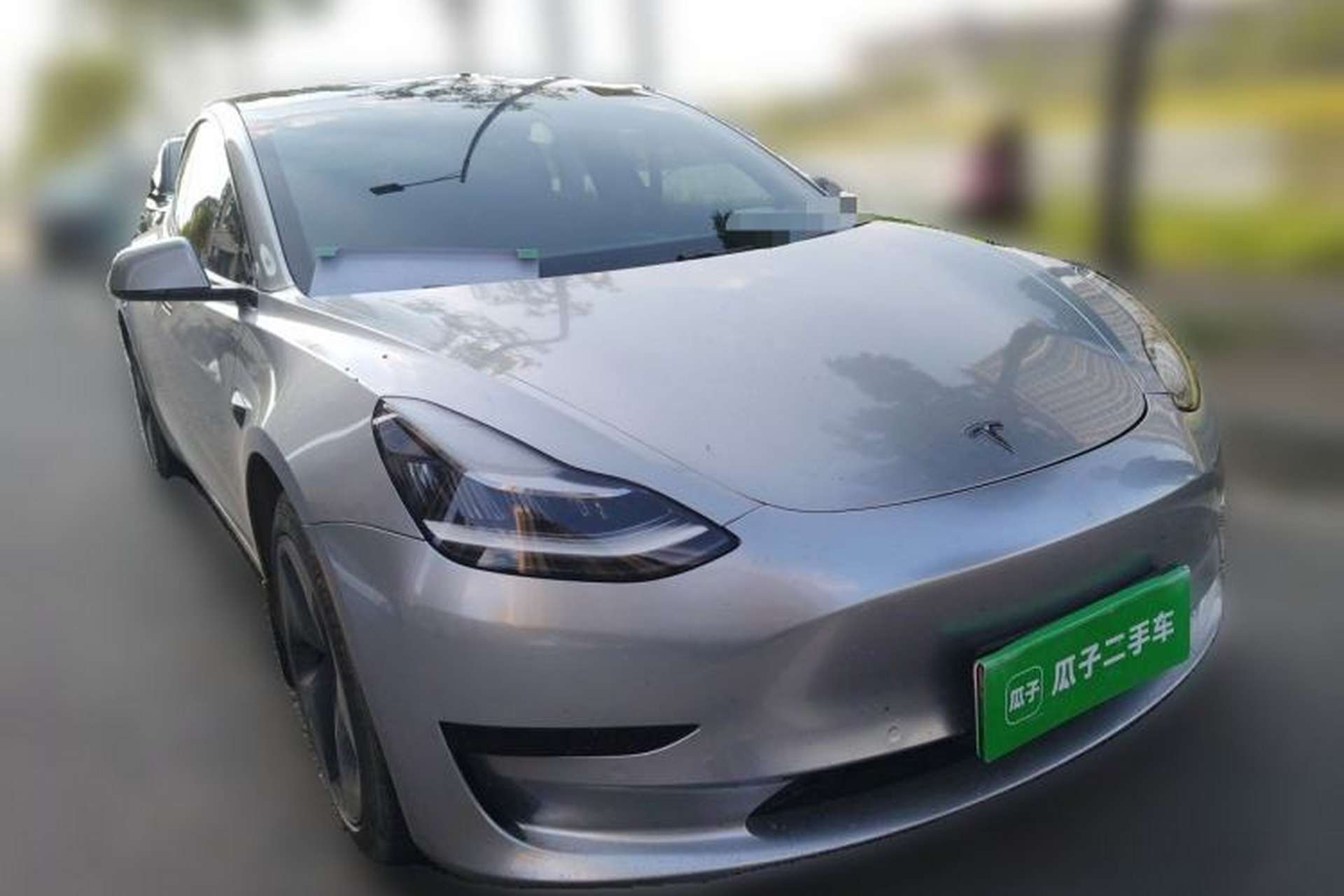 Used Tesla Model 3 2020 Standard Range Rear-Wheel Drive Upgraded Version Front Right 45 Deg