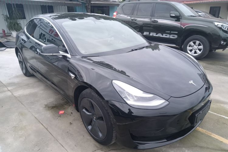 Used Tesla Model 3 2020 Standard Range Rear-Wheel Drive Upgraded Version Front Right 45 Deg