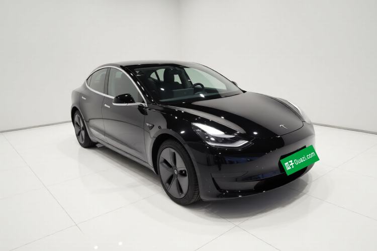 Used Tesla Model 3 2020 Standard Range Rear-Wheel Drive Upgraded Version Front Right 45 Deg