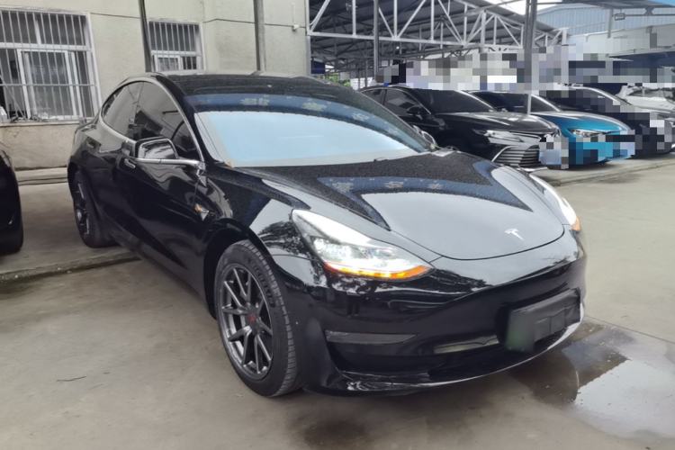 Used Tesla Model 3 2020 Refreshed Version Long-Range Rear-Wheel Drive Front Right 45 Deg
