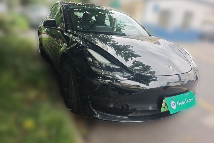 Used Tesla Model 3 2020 Standard Range Rear-Wheel Drive Upgraded Version Front Right 45 Deg