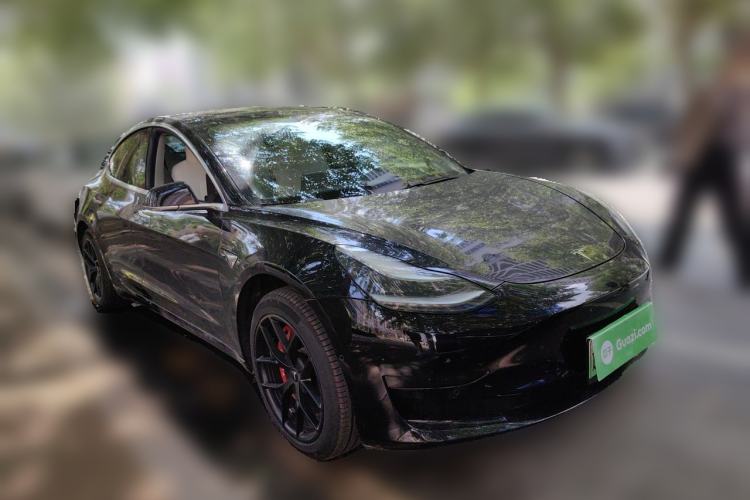 Used Tesla Model 3 2020 Standard Range Rear-Wheel Drive Upgraded Version Front Right 45 Deg