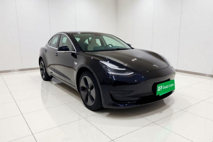 Used Tesla Model 3 2020 Standard Range Rear-Wheel Drive Upgraded Version Front Right 45 Deg