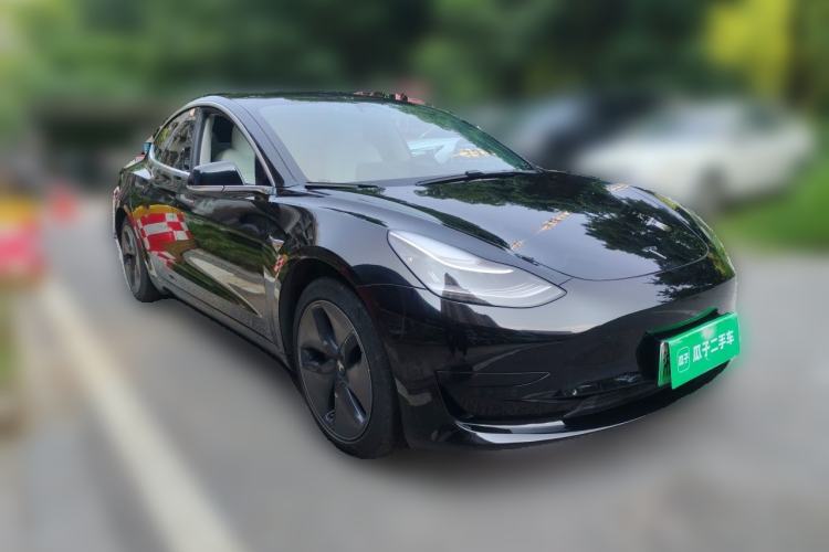 Used Tesla Model 3 2020 Standard Range Rear-Wheel Drive Upgraded Version Front Right 45 Deg