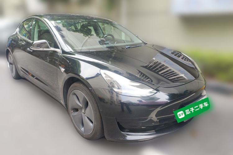 Used Tesla Model 3 2020 Standard Range Rear-Wheel Drive Upgraded Version Front Right 45 Deg