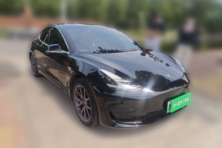 Used Tesla Model 3 2020 Standard Range Rear-Wheel Drive Upgraded Version Front Right 45 Deg