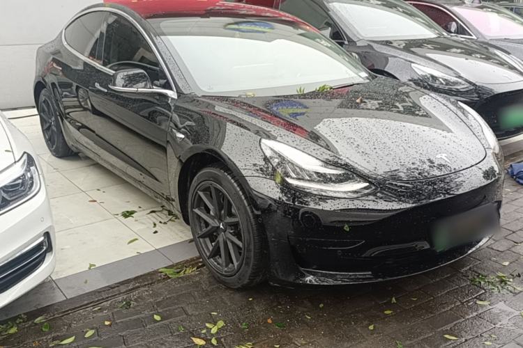 Used Tesla Model 3 2020 Standard Range Rear-Wheel Drive Upgraded Version Front Right 45 Deg