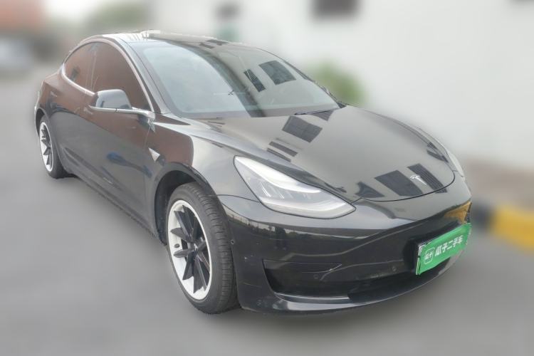 Used Tesla Model 3 2020 Standard Range Rear-Wheel Drive Upgraded Version Front Right 45 Deg