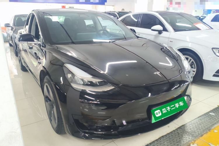 Used Tesla Model 3 2020 Revised Version Standard Range Rear-Wheel Drive – Upgraded Edition Front Right 45 Deg