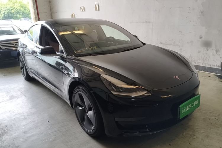 Used Tesla Model 3 2020 Refreshed Version Long-Range Rear-Wheel Drive Front Right 45 Deg