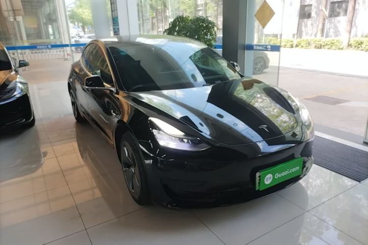 Used Tesla Model 3 2020 Standard Range Rear-Wheel Drive Upgraded Version Front Right 45 Deg