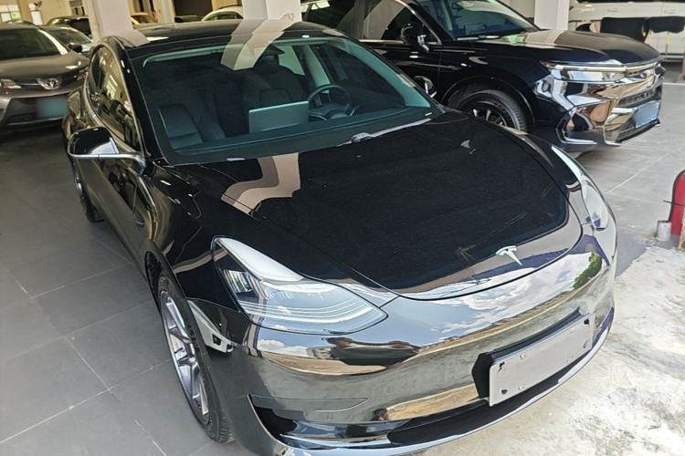 Used Tesla Model 3 2020 Standard Range Rear-Wheel Drive Upgraded Version Front Right 45 Deg