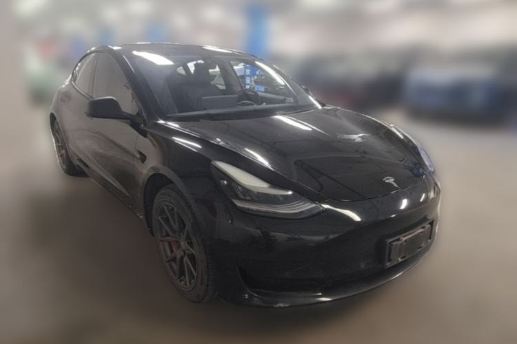 Used Tesla Model 3 2020 Standard Range Rear-Wheel Drive Upgraded Version Front Right 45 Deg