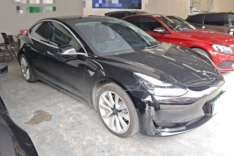 Used Tesla Model 3 2020 Revised Version Standard Range Rear-Wheel Drive – Upgraded Edition Front Right 45 Deg